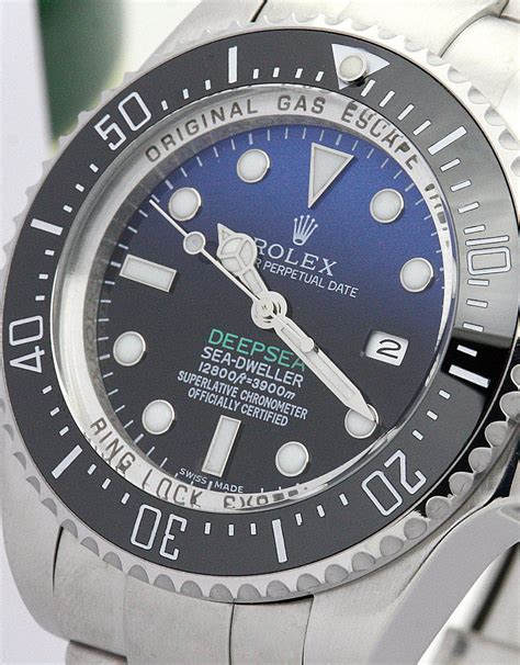 rolex deepsea sea dweller blu replica|rolex deep sea price.